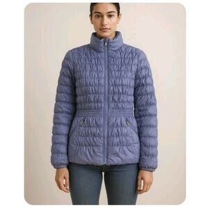 Zero Restriction Purple Down Puffer Jacket Size M